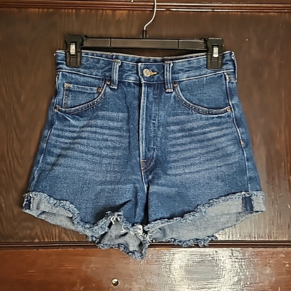 EUC & Denim by H&M High Waist Cutoff Shorts - Size 2